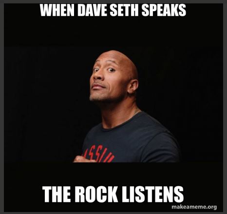 davesethagency and the Rock understand the marketing rule of one